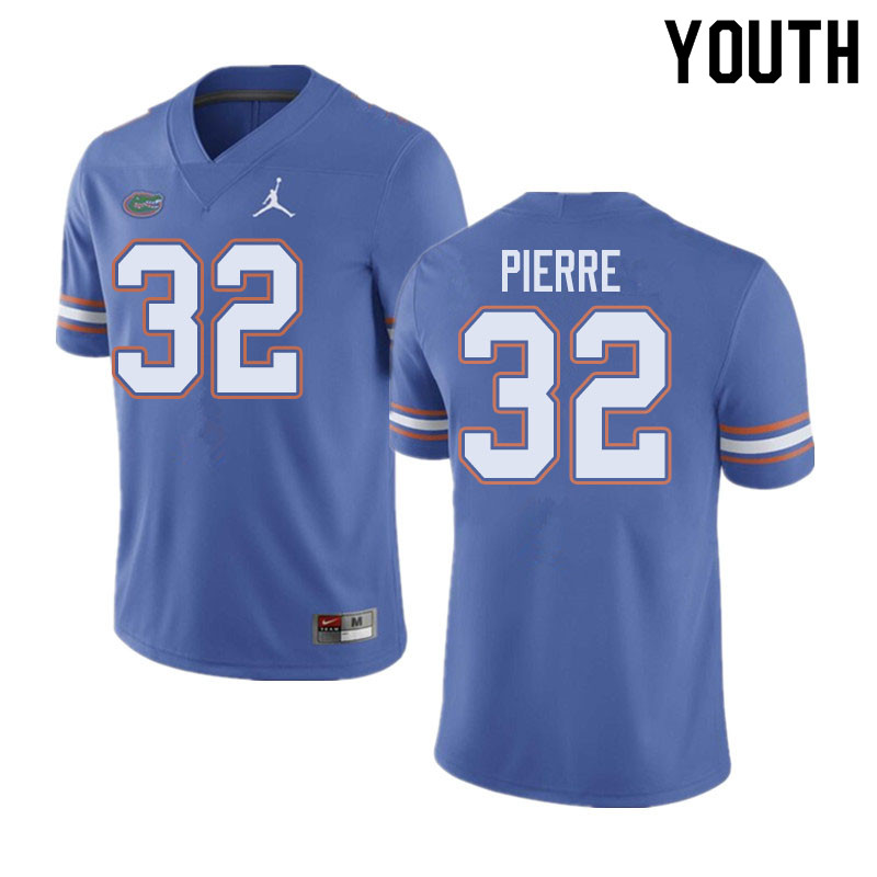 Jordan Brand Youth #32 Jesiah Pierre Florida Gators College Football Jerseys Sale-Blue